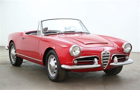 Older restoration: 1965 Alfa Romeo Giulia Spider Veloce